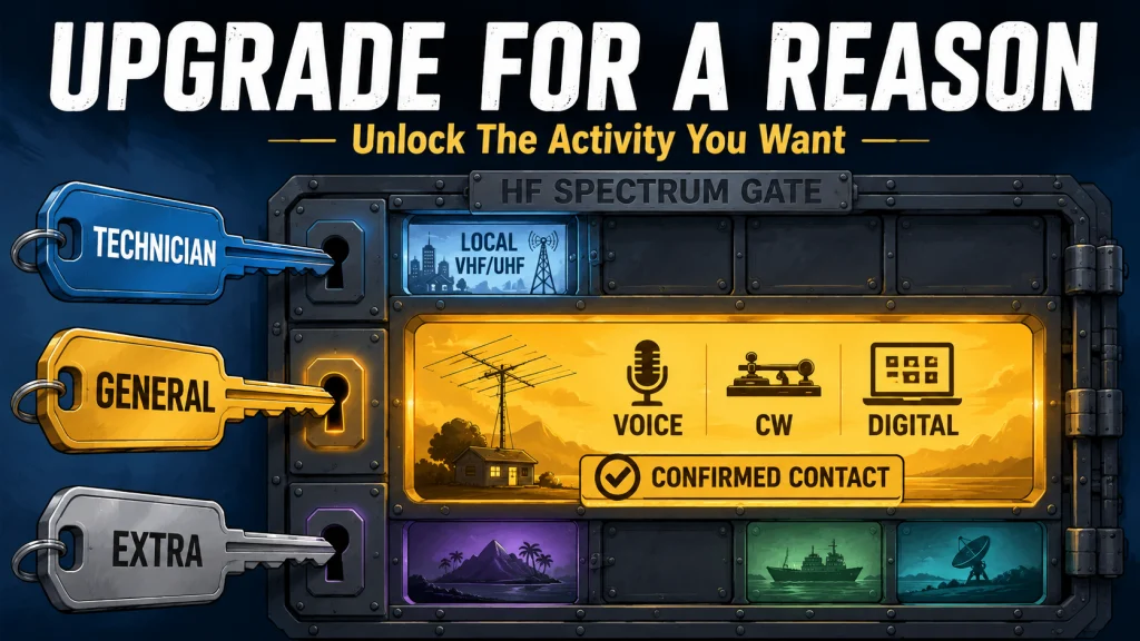 Upgrading Ham Radio License