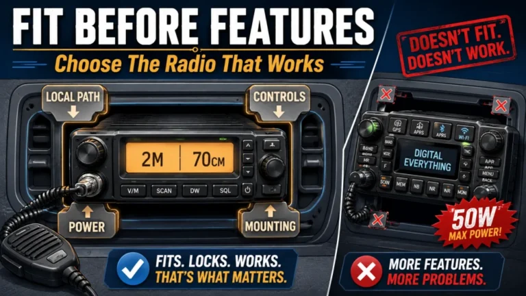 Best Dual Band Mobile Ham Radio: The Right First Mobile Rig for New Technician Operators