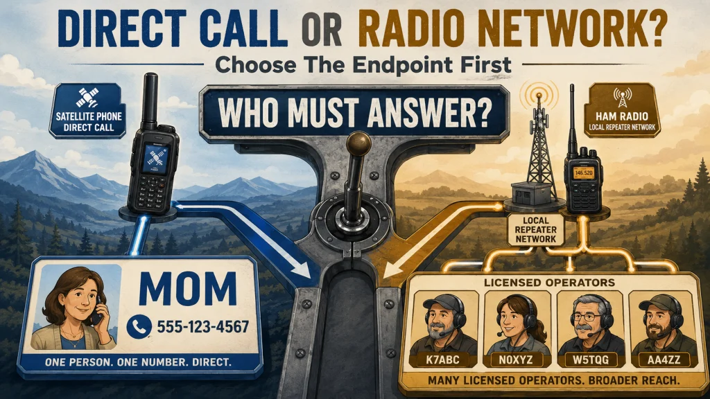 Ham Radio Vs Satellite Phone